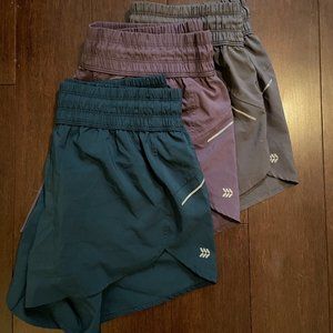 3 pair All in Motion Shorts
